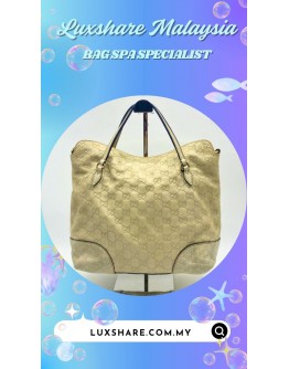 GUCCI MEDIUM GUCCCISSIMA BREE TOTE BAG ( BAG SPA CLEANING, NANO RESTORATION)