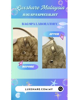 GUCCI ABBEY D-RING HOBO BAG (BAG SPA CLEANING,TREATMENT AND CARE)