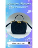 GUCCI BLONDIE TOP HANDLE BAG IN LEATHER (BAG SPA CLEANING,NANO RESTORATION)