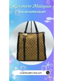 GUCCI GG CRYSTAL TOTE BAG (COLOUR TOUCH UP,LEATHER REPLACEMENT)