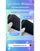 GUCCI GUCCISIMA SMALL ZIPPY WALLET IN BLACK" NANO RESTORE AND BAG SPA SERVICE"