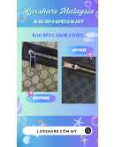 GUCCI BICOLOR GG SUPREME MESSENGER BAG" NANO RESTORE AND TREATMENT LEATHER"