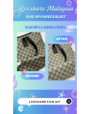 GUCCI VINTAGE TOTE BAG IN GG CANVAS" DEEP CLEANING AND BAG SPA SERVICE"