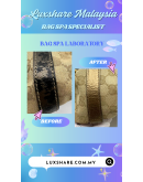 GUCCI SHOULDER BAG IN GG CANVAS AND LEATHER" NANO RESTORE AND BAG SPA SERVICE"