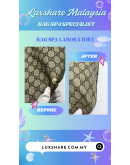 GUCCI GG CANVAS SHOULDER TOTE BAG" TOUCH UP AND BAG SPA SERVICE"