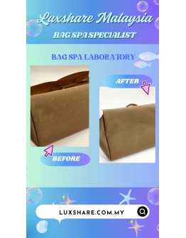 HERMES HERBAG ZIP RETOURNE CABINE 50 BAG (BAG SPA CLEANING,TREATMENT&CARE)