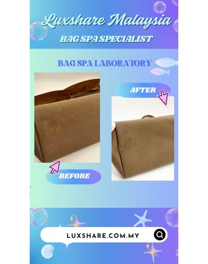 HERMES HERBAG ZIP RETOURNE CABINE 50 BAG (BAG SPA CLEANING,TREATMENT&CARE)