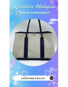 HERMES GARDEN PARTY 36 (BAG SPA CLEANING,TOUCH UP CORNER PART)