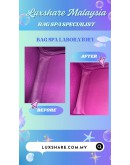 HERMES LINDY BAG IN PURPLE (BAG SPA CLEANING,POLISH HARDWARE)