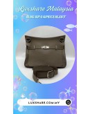 HERMES JYPSIERE BAG IN ETOUPE TAURILLON CLEMENCE LEATHER (BAG SPA CLEANING,TREATMENT AND CARE)