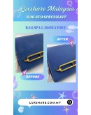 HERMES ROULIS BAG IN BLUE HYDRA (BAG SPA CLEANING,ANTIBACTERIAL)