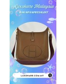 HERMES EVELYNE III 29 BAG (BAG SPA CLEANING,NANO RESTORATION)