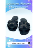 HERMES SLIPPER IN BLACK" NANO RESTORE AND BAG SPA SERVICE"