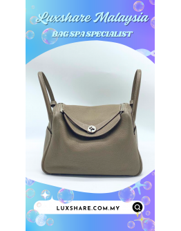 HERMES LINDY IN ETOUPE" NANO RESTORE AND BAG SPA SERVICE"