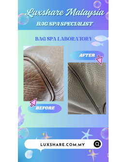 HERMES LINDY IN ETOUPE" NANO RESTORE AND BAG SPA SERVICE"