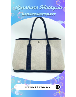 HERMES GARDEN PARTY CANVAS " NANO RESTORE AND BAG SPA SERVICE"