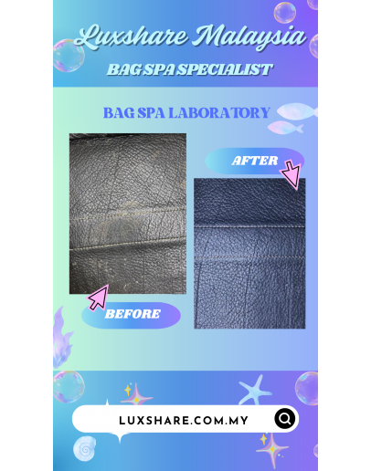 HERMES GARDEN PARTY CANVAS " NANO RESTORE AND BAG SPA SERVICE"