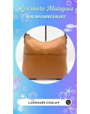 KATE SPADE BAILEY TEXTURED LEATHER SHOULDER BAG (BAG SPA CLEANING,NANO RESTORATION)