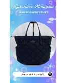 KATE SPADE CHELSEA QUILTED MEDIUM SATCHEL BAG IN BLACK (BAG SPA CLEANING,TREATMENT&CARE)