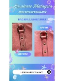 KATE SPADE TOP HANDLE BAG WITH STRAP IN PINK PEBBLED LEATHER''NANO RESTORE AND BAG SPA''