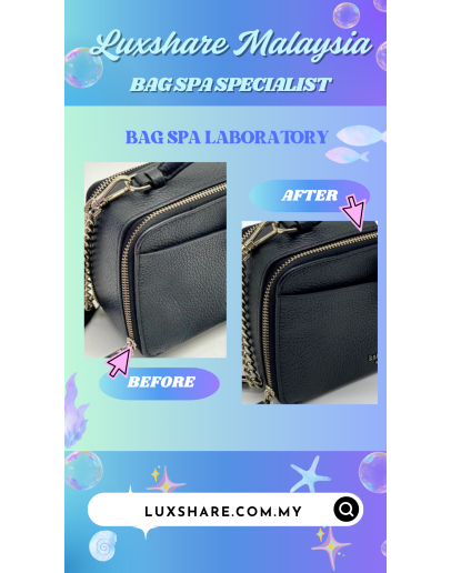 KATE SPADE MINI TOP HANDLE CROSSBODY BAG IN BLACK AND LIGHT GOLD HARDWARE "BAG SPA CLEANING AND TREATMENT LEATHER"