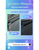 KATE SPADE MINI TOP HANDLE CROSSBODY BAG IN BLACK AND LIGHT GOLD HARDWARE "BAG SPA CLEANING AND TREATMENT LEATHER"