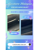 KATE SPADE MINI TOP HANDLE CROSSBODY BAG IN BLACK AND LIGHT GOLD HARDWARE "BAG SPA CLEANING AND TREATMENT LEATHER"