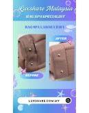 LOEWE AMAZONA TOP HANDLE BAG IN A DUSTY PINK (BAG SPA CLEANING,TREATMENT AND CARE)