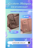 LOEWE HANDBAG IN DUSTY PINK" BAG SPA SERVICE AND TREATMENT LEATHER"