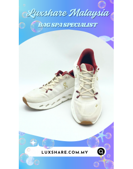 ON CLOUDTILT PEARL IVORY SNEAKER " DEEP CLEANING AND SPA SERVICE"