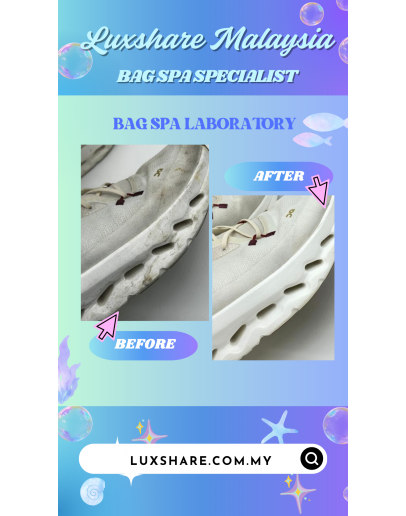 ON CLOUDTILT PEARL IVORY SNEAKER " DEEP CLEANING AND SPA SERVICE"