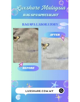 LONGCHAMP LE PILAGE BUTTERFLY TOTE BAG (BAG SPA CLEANING,TREATMENT AND CARE)