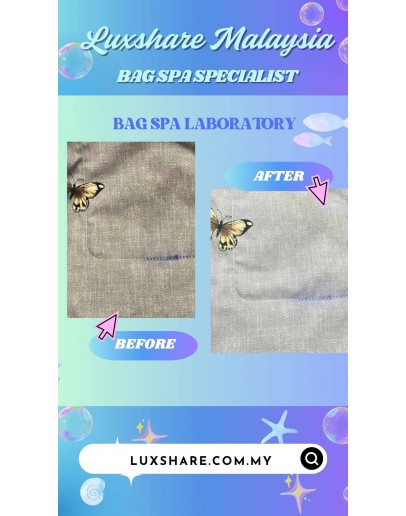 LONGCHAMP LE PILAGE BUTTERFLY TOTE BAG (BAG SPA CLEANING,TREATMENT AND CARE)