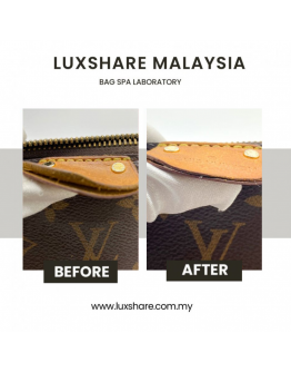 LOUIS VUITTON TURENNE IN MONOGRAM BAG LEATHER REPAIRING