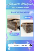 LOUIS VUITTON ABBESSES MESSENGER BAG CRAFTED IN BROWN MONOGRAM CANVAS (BAG SPA CLEANING,VACHETTA LEATHER REPLACEMENT)