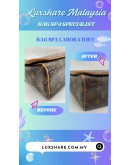 LOUIS VUITTON ABBESSES MESSENGER BAG CRAFTED IN BROWN MONOGRAM CANVAS (BAG SPA CLEANING,VACHETTA LEATHER REPLACEMENT)