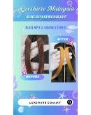 LOUIS VUITTON MONOGRAM CANVAS PAPILLON HANDBAG (VACHETTA LEATHER REPLACEMENT,BAG SPA CLEANING)