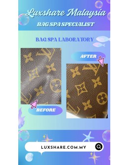 LOUIS VUITTON ONE HANDLE FLAP BAG (BAG SPA CLEANING, TREATMENT&CARE)