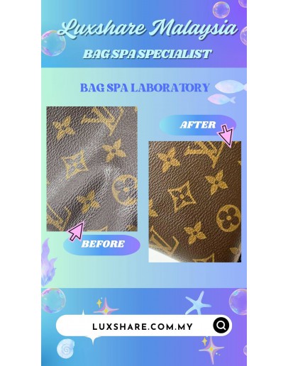 LOUIS VUITTON ONE HANDLE FLAP BAG (BAG SPA CLEANING, TREATMENT&CARE)