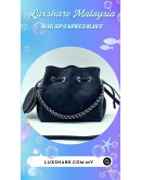 LOUIS VUITTON BELLA BUCKET BAG IN MAHINA PERFORATED CALF LEATHER (BAG SPA CLEANING, LEATHER REPLACEMENT)