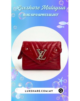 LOUIS VUITTON NEW WAVE COMPACT WALLET (BAG SPA CLEANING, TREATMENT&CARE)