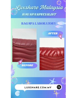 LOUIS VUITTON NEW WAVE COMPACT WALLET (BAG SPA CLEANING, TREATMENT&CARE)