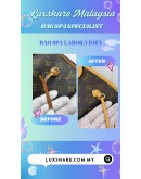 LOUIS VUITTON NEVERFULL MM IN CLASSIC MONOGRAM CANVAS WITH VACHETTA TRIM (BAG SPA CLEANING, VACHETTA LEATHER REPLACEMENT)