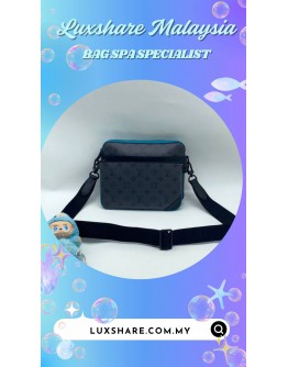 LOUIS VUITTON TRIO MESSENGER BAG (BAG SPA CLEANING,NANO RESTORATION)