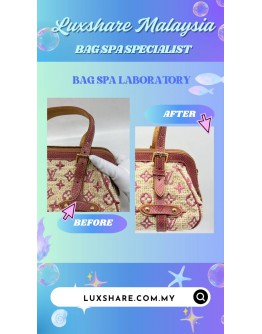 LOUIS VUITTON HANDBAG IN MONOGRAM LIN (BAG SPA CLEANING,TREATMENT AND CARE)