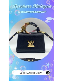 LOUIS VUITTON TWIST ONE HANDLE PM HANDBAG (BAG SPA CLEANING,TOUCP UP COLOUR  )