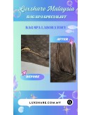 LOUIS VUITTON FUSAIN MONOGRAM LDYLLE CANVAS SPEEDY 30 BAG (LEATHER REPLACEMENT,PIPING REPLACEMENT)