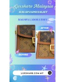 LOUIS VUITTON DAUPHINE MINI HANDBAG IN MONOGRAM AND MONOGRAM REVERSE (BAG SPA CLEANING , TREATMENT&CARE)