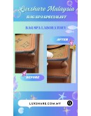 LOUIS VUITTON DAUPHINE MINI HANDBAG IN MONOGRAM AND MONOGRAM REVERSE (BAG SPA CLEANING , TREATMENT&CARE)