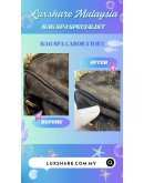 LOUIS VUITTON SPEEDY BANDOULIERE 30 IN MONOGRAM LDYLLE CANVAS (BAG SPA CLEANING,COLOUR TOUCH UP)